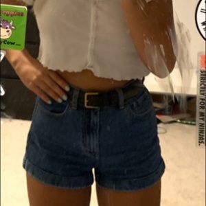 Pacsun denim shorts!